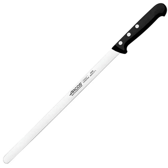 Нож для окорока «Универсал» сталь нерж.,полиоксиметилен ,L=410/290,B=16мм черный,металлич