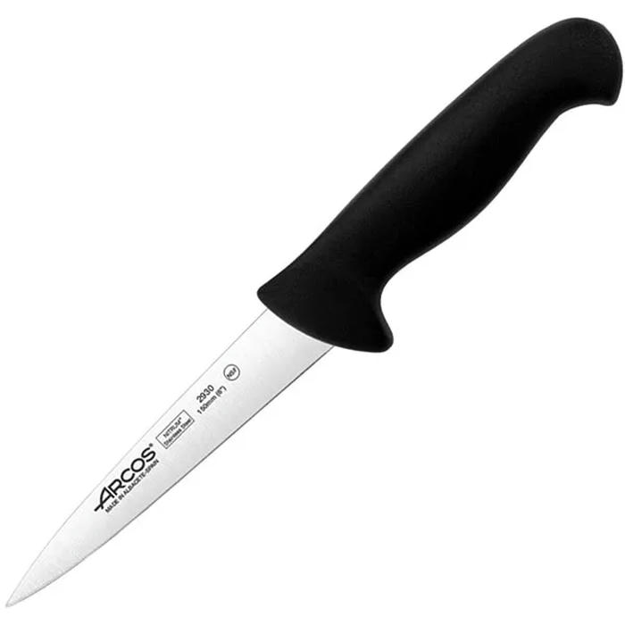 Нож для мяса «2900» сталь нерж.,полипроп. ,L=290/150,B=25мм черный,металлич