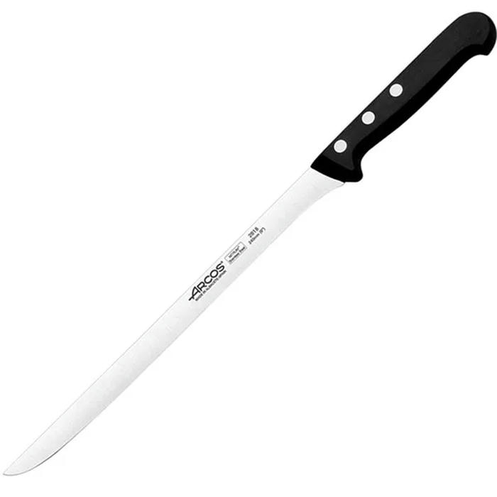Нож для окорока «Универсал» сталь нерж.,полиоксиметилен ,L=355/240,B=15мм черный,металлич