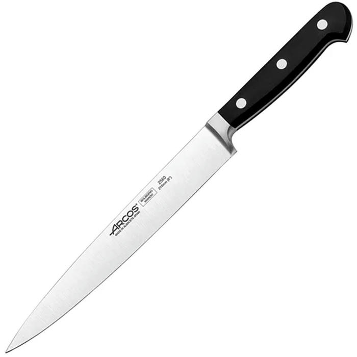 Нож кухонный «Класика» сталь нерж.,полиоксиметилен ,L=33/21,B=3см черный,металлич