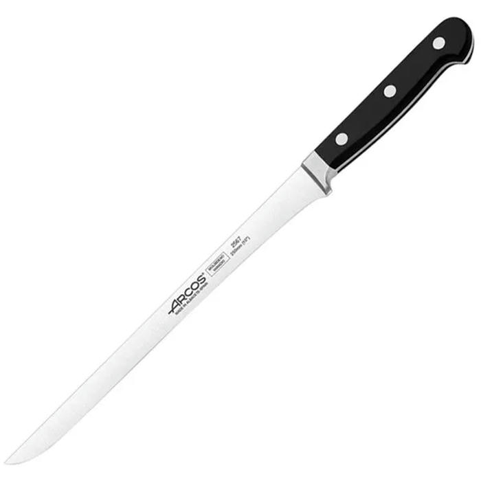 Нож для окорока «Класика» сталь нерж.,полиоксиметилен ,L=36,5/25,B=17см черный,металлич