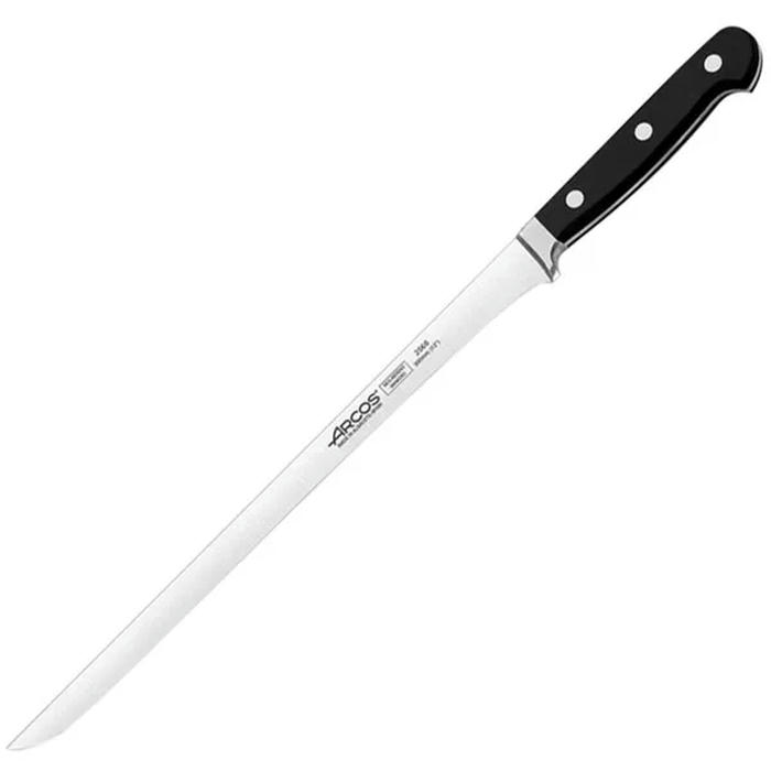 Нож для окорока «Класика» сталь нерж.,полиоксиметилен ,L=420/300,B=17мм черный,металлич