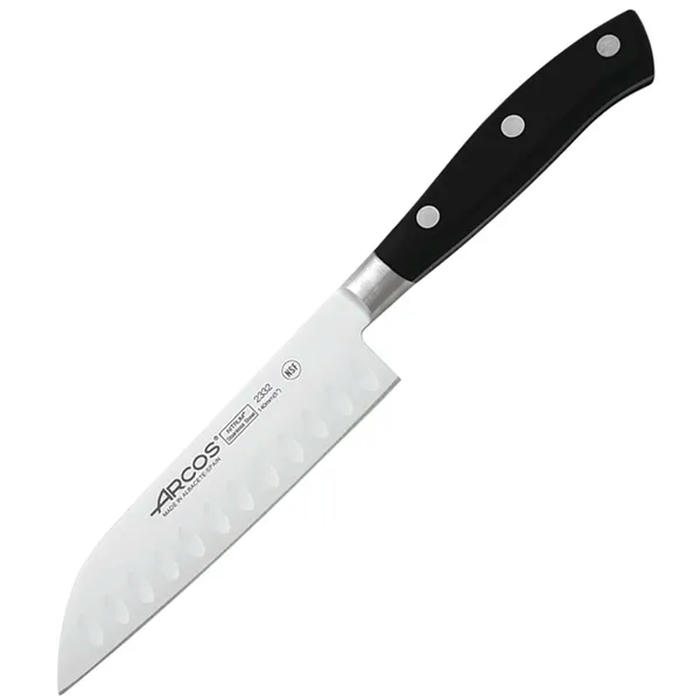 Нож поварской «Ривьера» сталь нерж.,полиоксиметилен ,L=260/140,B=44мм черный,металлич