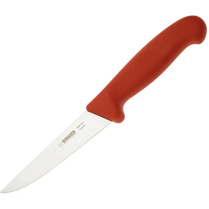 Нож заколочный сталь нерж.,пластик ,L=18см красный