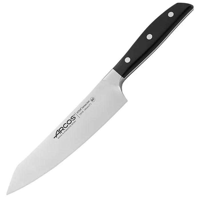 Нож поварской «Манхэттен» сталь нерж.,полиоксиметилен ,L=33/19см металлич.,черный