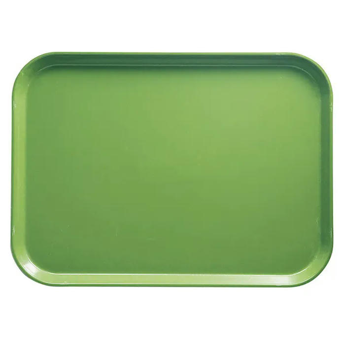 Поднос прямоугольный стеклопласт. ,L=43,B=33см зелен