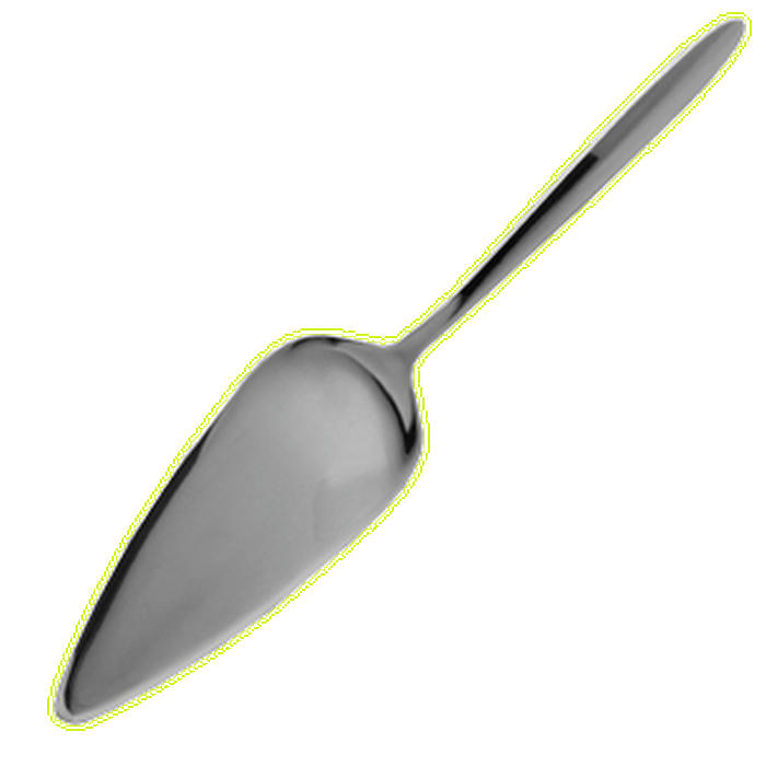 Лопатка кондитерская «Оливия» сталь нерж. ,H=15,L=230/116,B=45мм металлич