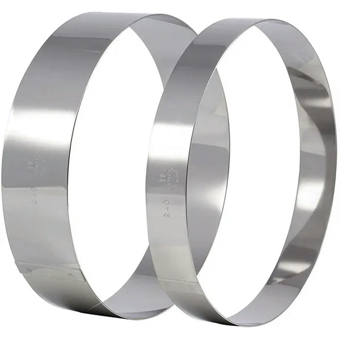 Кольцо кондитерское сталь нерж. D=24,H=2см металлич. арт. 04141399