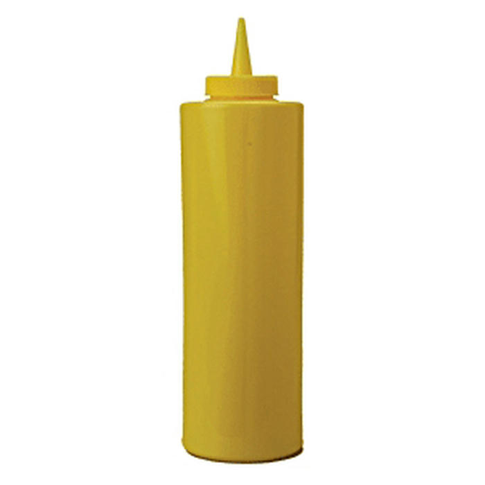 Емкость для соусов пластик 350мл D=55,H=205мм желт