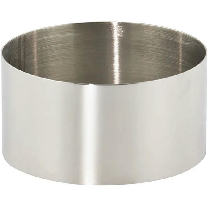 Набор кондитерских форм «Круг» кольцо кондитерское[2шт] сталь D=60,H=45мм металлич