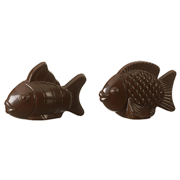 Форма для шоколада «Две рыбы» поликарбонат ,L=17,6,B=10,5см