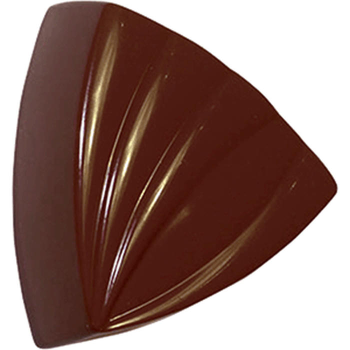 Форма для шоколада «Полосатый треугольник»[28шт] поликарбонат ,H=12,L=360,B=350мм