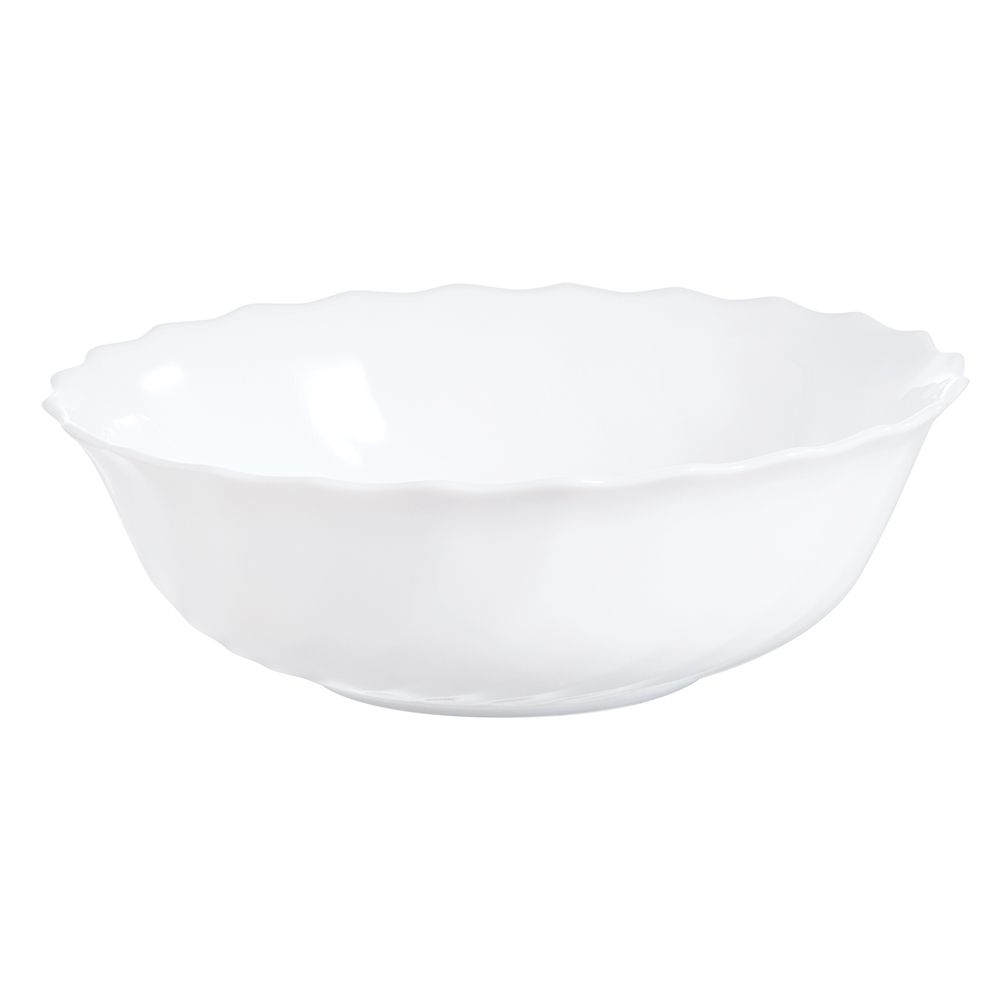 Салатник Luminarc Trianon 500 мл, d=16 см, h 5,5 см, стеклокерамика, белый цвет, ARC,