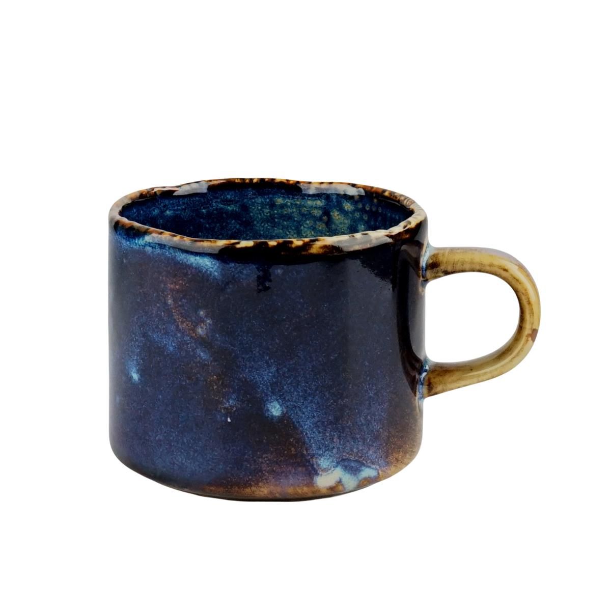 Кружка с ручкой 355 мл, d=9.1см, h=7.9 см, фарфор,серия "Aqua Blue" P.L.