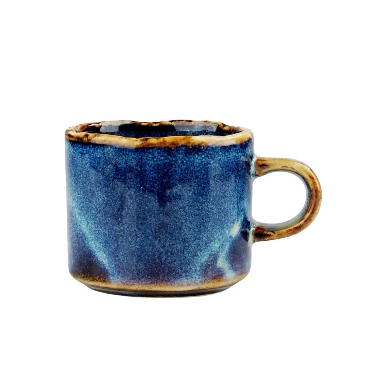 Чашка кофейная 100 мл, d=6см, h=5,2 см, фарфор,серия "Aqua Blue" P.L.