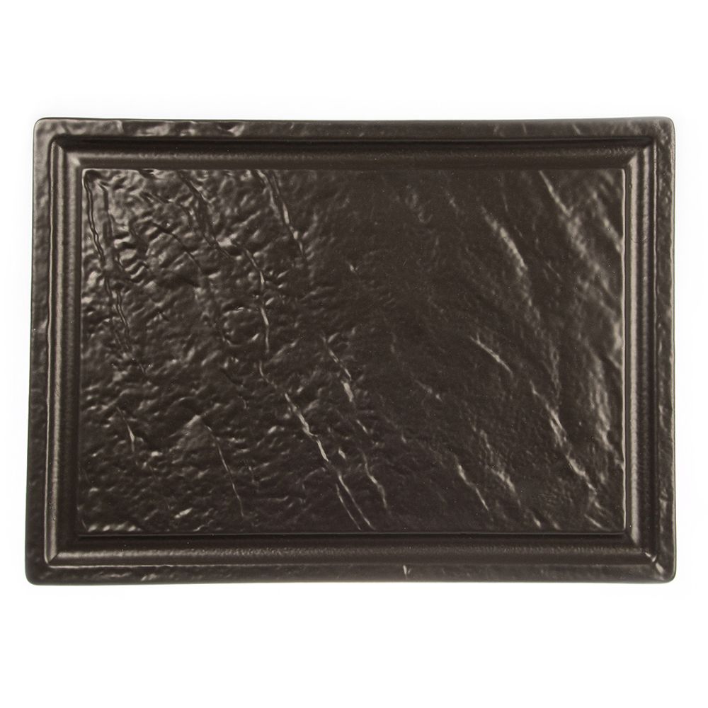 Блюдо для стейка  Black Raw Stellar 42*28*1,6 см, P.L. Proff Cuisine