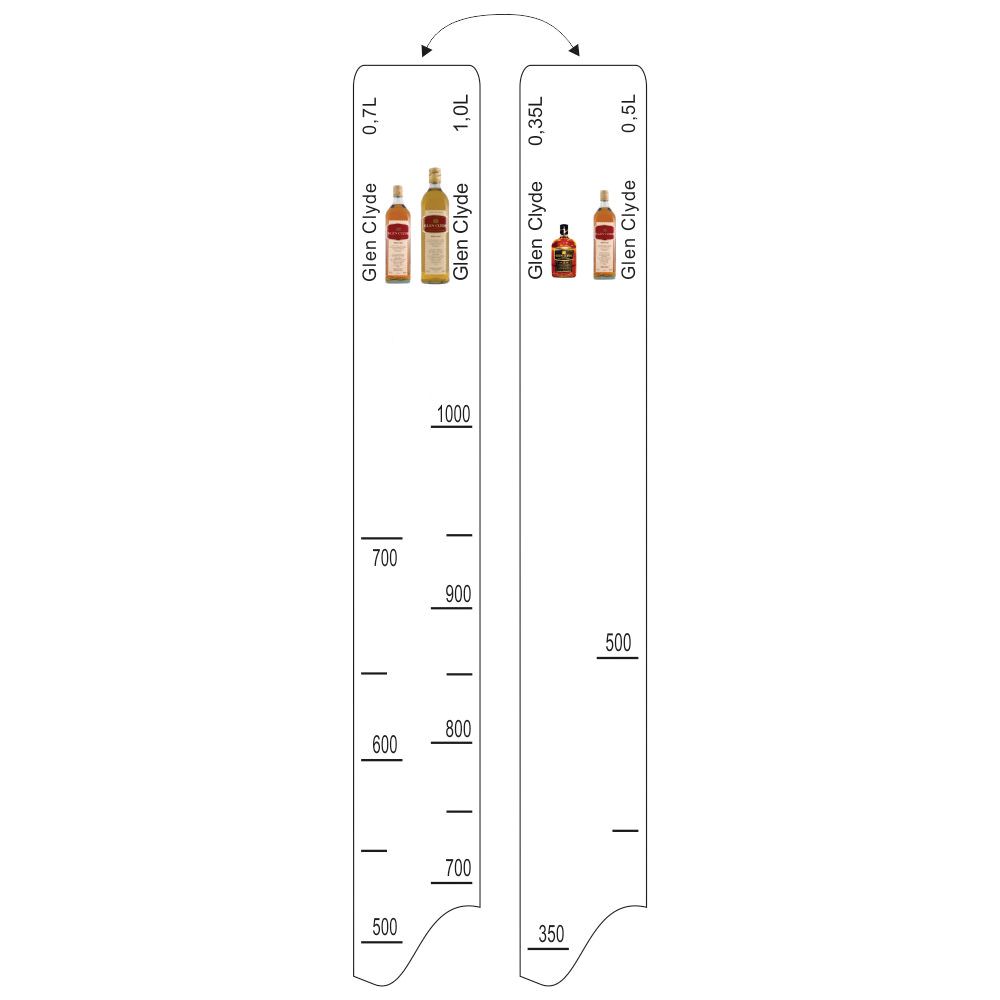 Барная линейка Glen Clyde (0,35/0,5/0,7/1л), P.L. Proff Cuisine