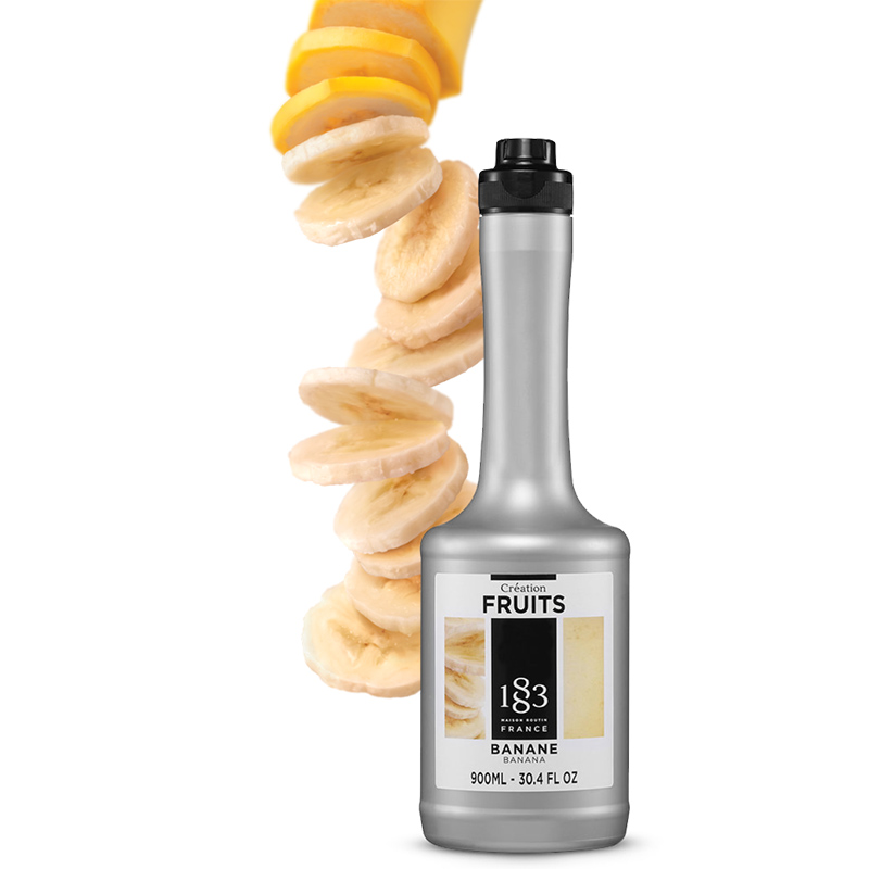 Пюре 1883 Maison Routin "Банан" (Banana), 900мл, PP5, Франция