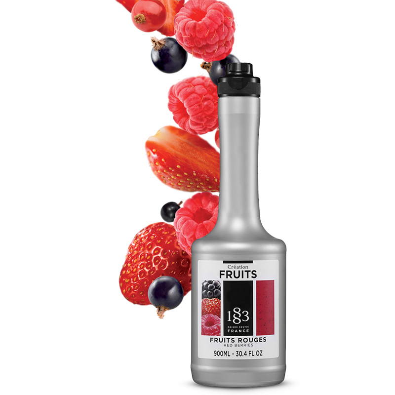 Пюре 1883 Maison Routin "Лесные ягоды" (Red Berries), 900мл, PP5, Франция