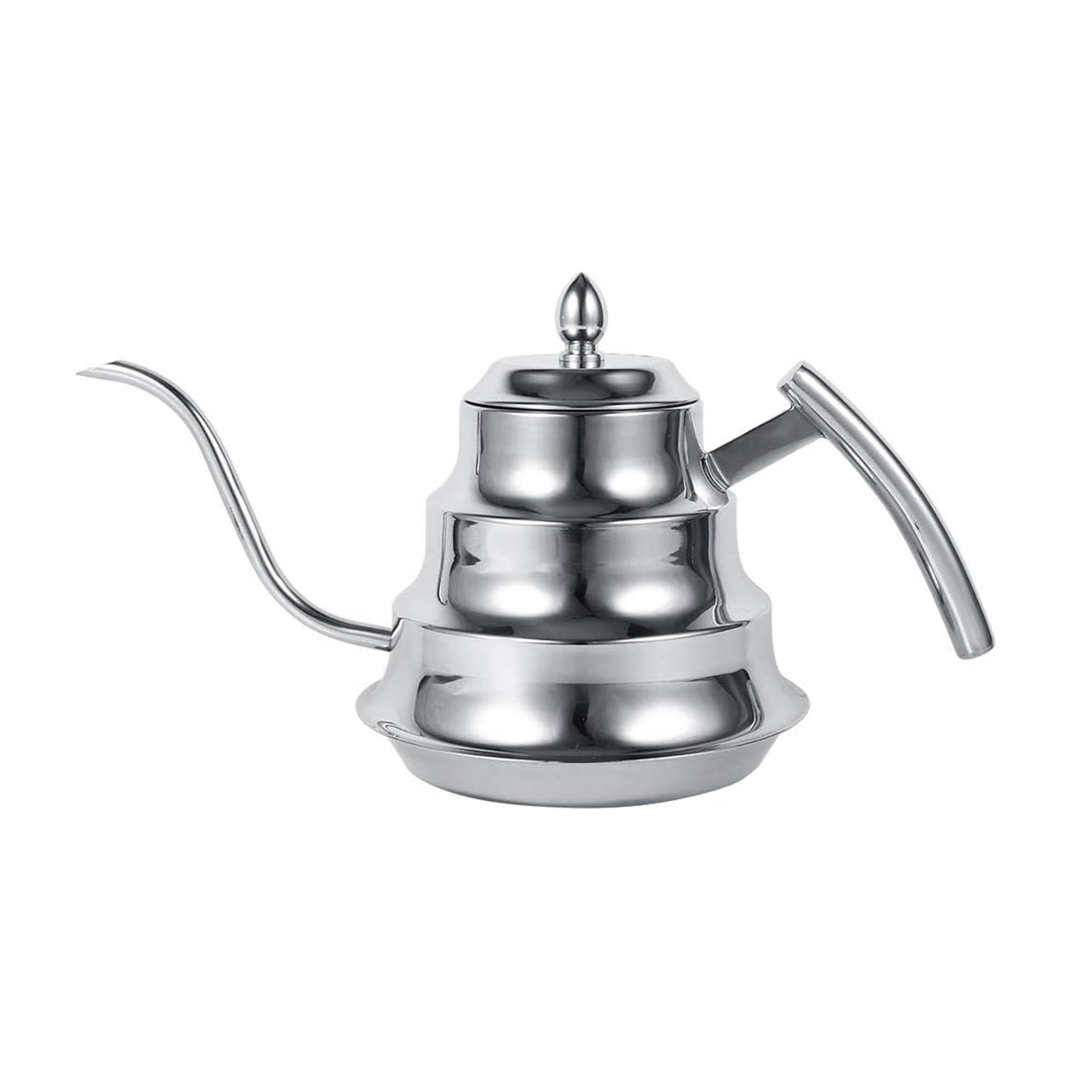 Чайник,кофейник с ситом 1100 мл,металлический, P.L. Proff Coffee
