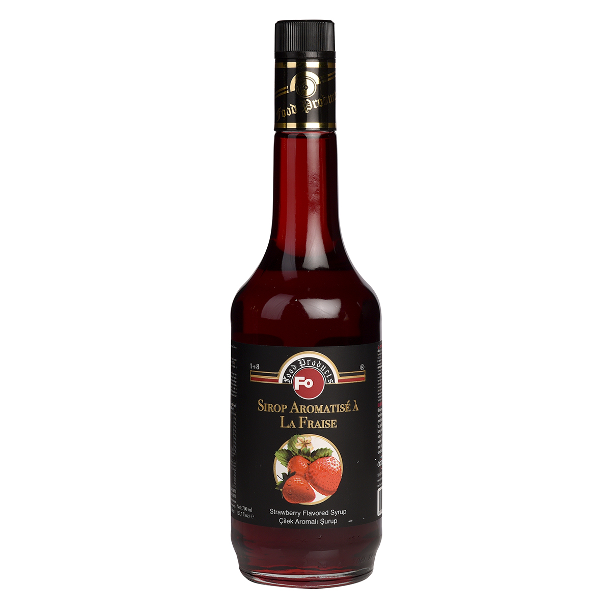 Сироп Клубника (STRAWBERRY FLAVORED SYRUP) 0,7л.