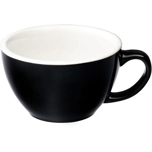 Чашка чайная «Эгг» фарфор 300мл черный