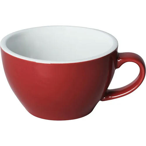 Чашка чайная «Эгг» фарфор 250мл красный