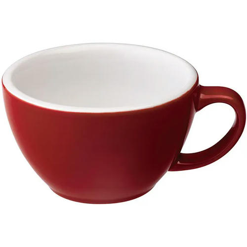 Чашка чайная «Эгг» фарфор 350мл красный