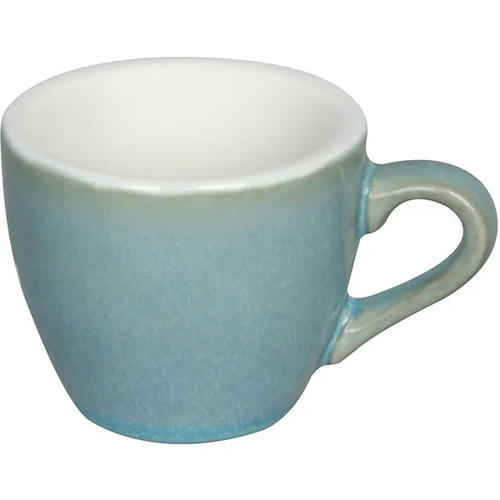 Чашка кофейная «Эгг» фарфор 80мл голуб