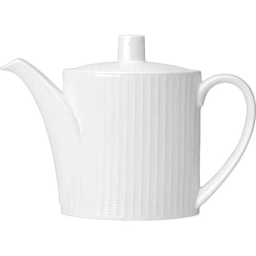 Чайник с крышкой «Виллоу» фарфор 455мл белый