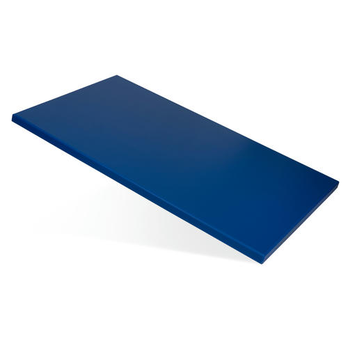 Доска разделочная 600х400х18 мм синяя пластик