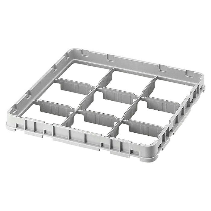 Секция дополнительная для базовой кассеты Cambro 9E2 151 мягко-серая (499х499)