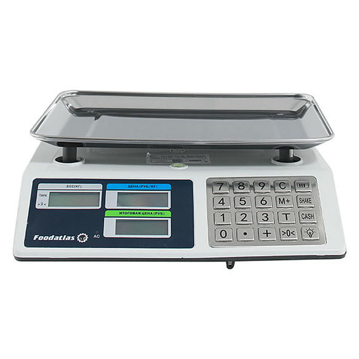 Торговые весы Foodatlas ВТ-982S (40кг/2гр)