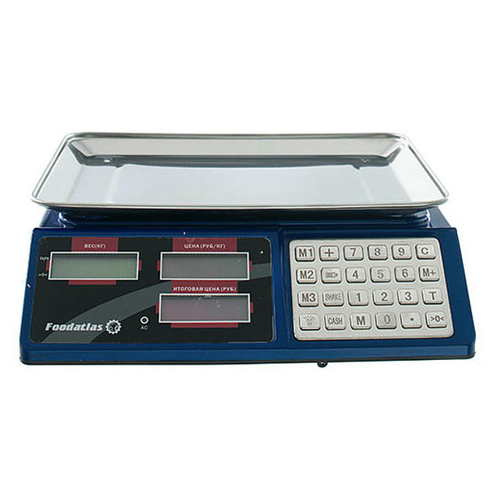 Торговые весы Foodatlas ВТ-983S (40кг/2гр)