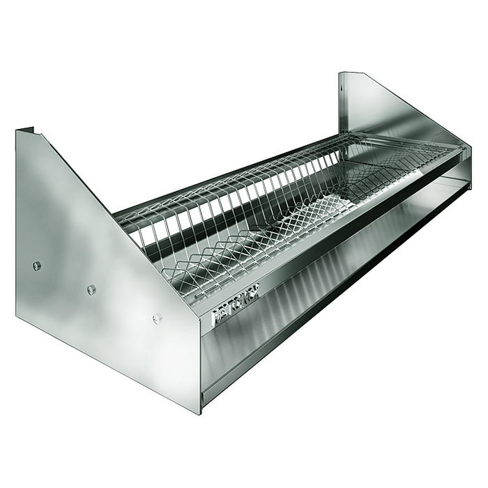Полка настенная для тарелок Restoinox ПНТ-1-6/3