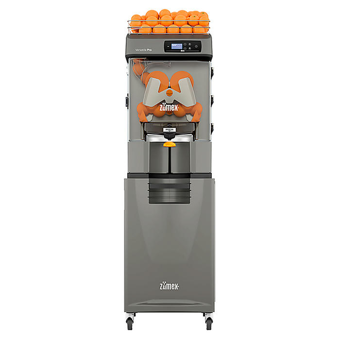 Соковыжималка Zumex Versatile Pro All-in-One UE, Silver c подиумом и с держателем