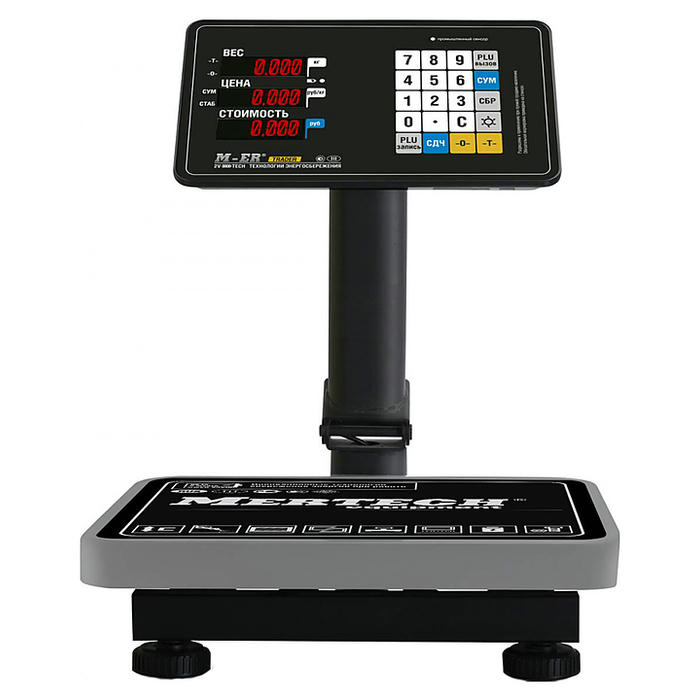 Весы напольные Mertech M-ER 333 ACPU-60.20 с расч. стоимости LED
