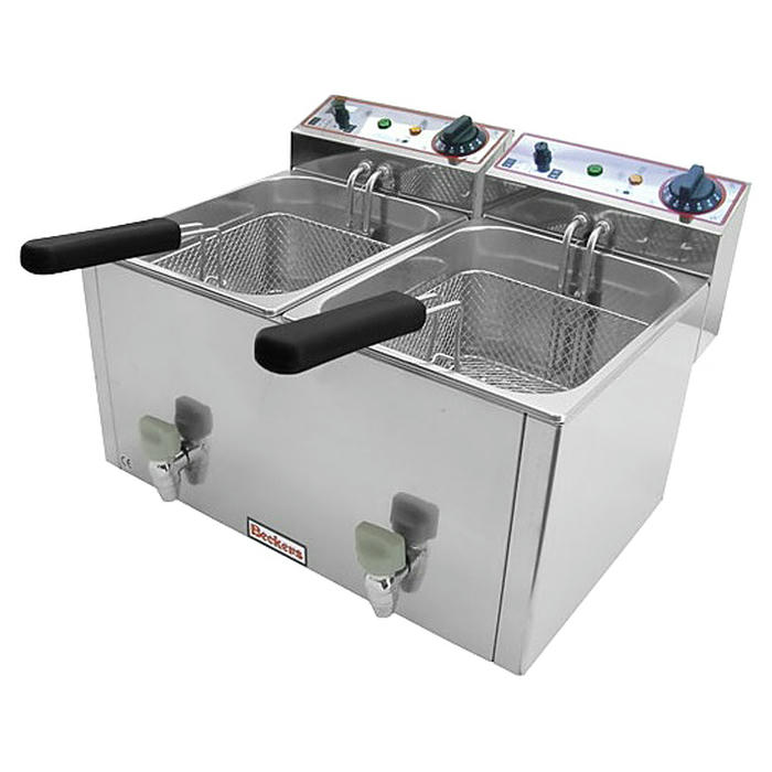 Фритюрница BECKERS FR 8+8LT