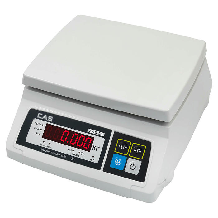 Весы порционные CAS SWII-30 (DD)