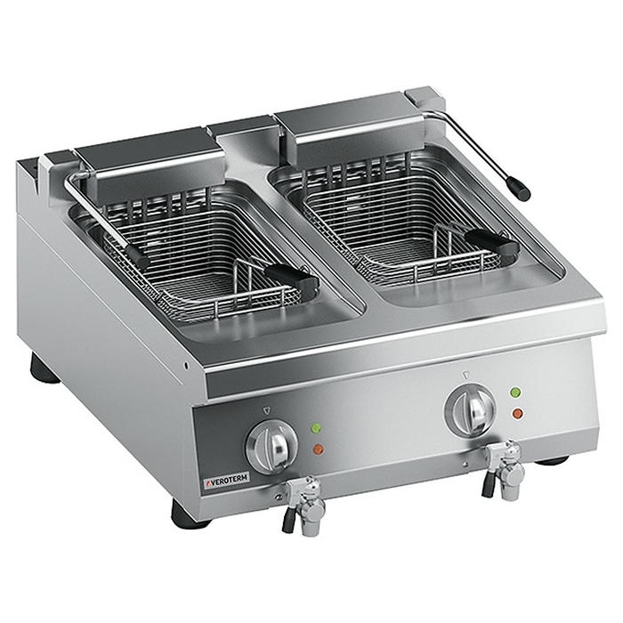 Фритюрница электрическая VEROTERM VT7FGE07TT 11+11 л
