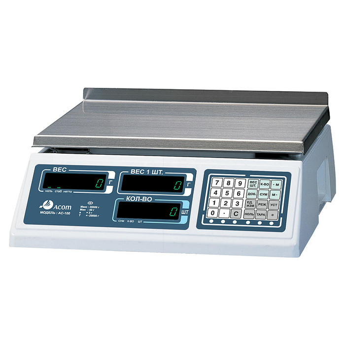 Весы счетные ACOM AC-100-10