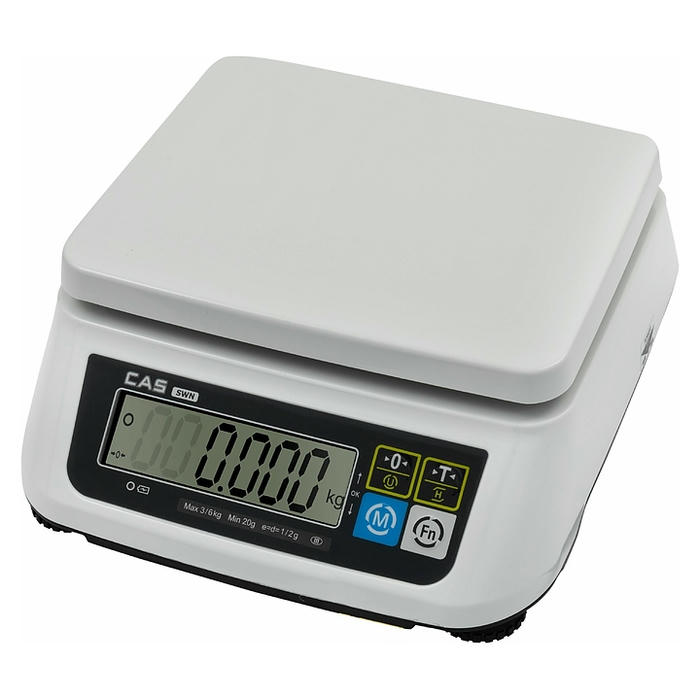 Весы настольные CAS SWN-06 (SD) RB