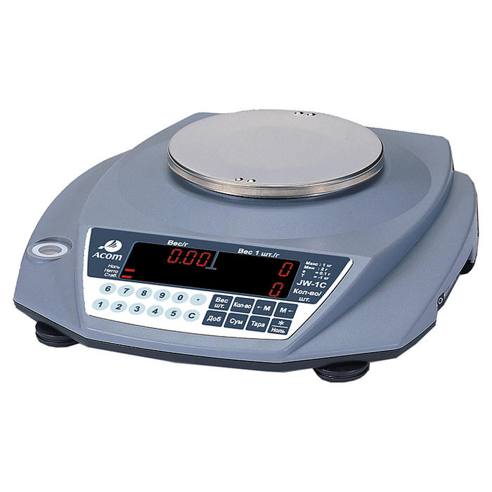 Весы лабораторные ACOM JW-1C-1000 c RS232C