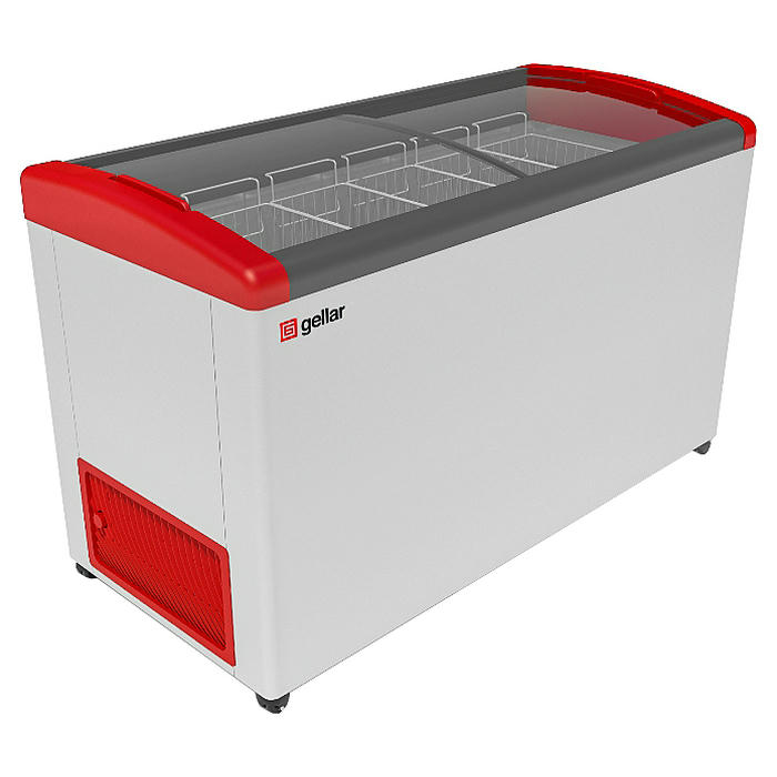 Ларь морозильный Frostor GELLAR FG 500 E красный (R290)