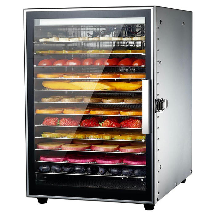 Сушилка для овощей и фруктов Airhot FD-12 GLASS-B