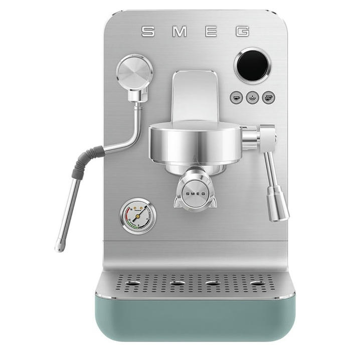 Эспрессо кофемашина SMEG EMC02EGMEU изумрудно-зеленая