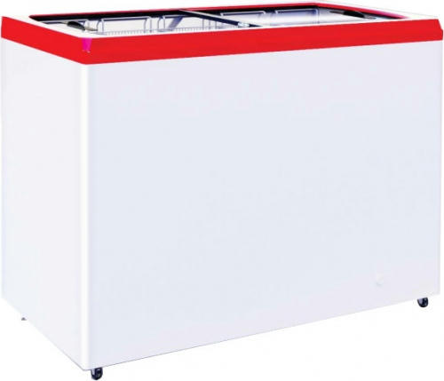 ЛАРЬ морозильный CF 600 F ЛВН-600П красный (7 корзин)