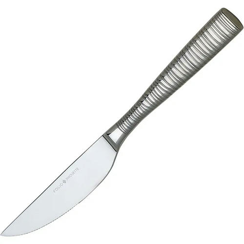 Нож для стейка «Пируэт» сталь нерж. ,L=23,5см серебрян