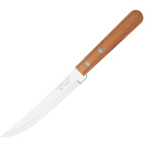 Нож для стейка сталь нерж.,дерево ,L=12,5см