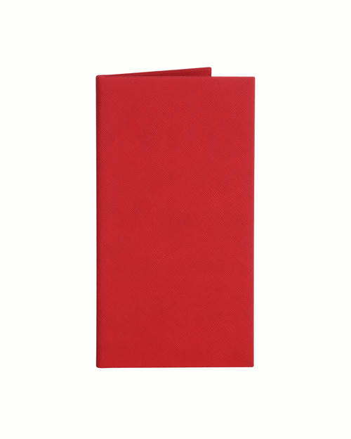 Папка-счет Soft-touch, цвет красный